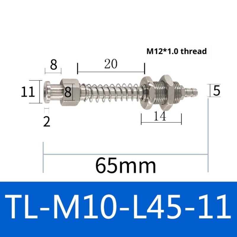 M12 Top Air Admission Sucker Buffer Connecting Rod Tools with Extended Thread for Pneumatic System Upgrade