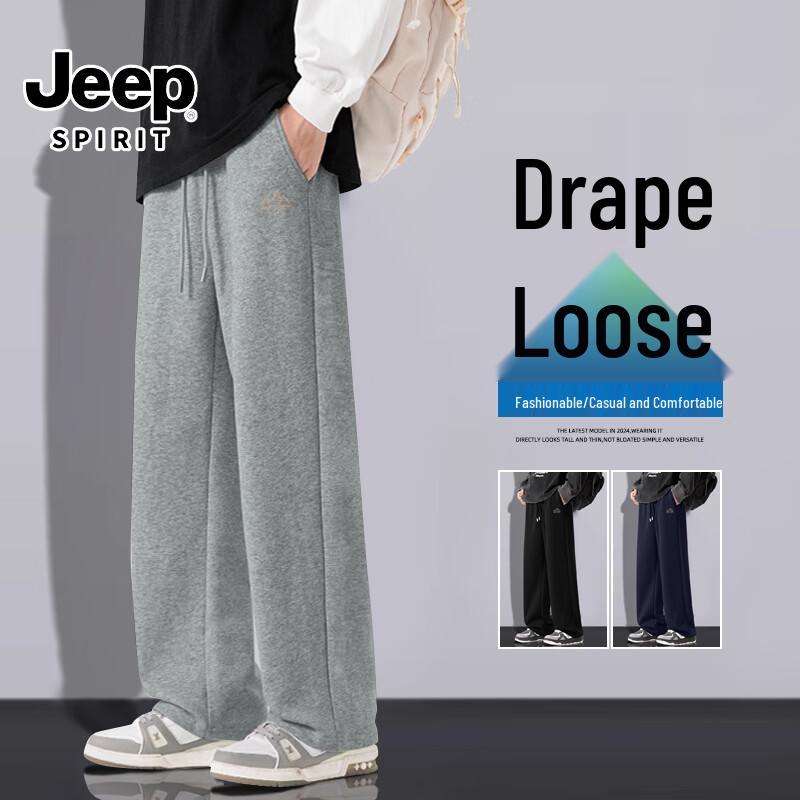 

JEEP SPIRIT Men s Heavyweight Straight-Leg Casual Pants 2XL
