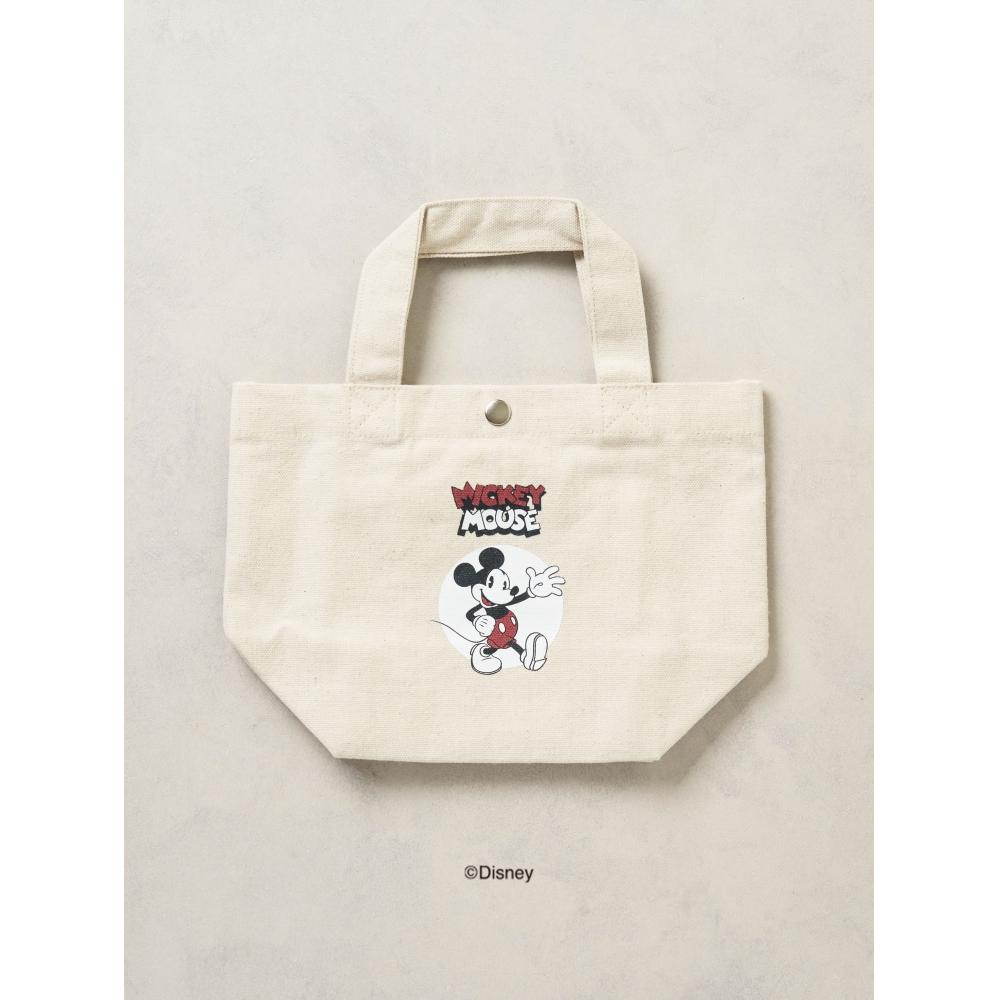 

Daiso Disney Vintage Mini Tote Bag Hello Mickey