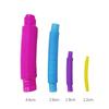 Colorful PopTelescopic Tube Stretching Corrugated Tube Children Adult Party Festival Stress Relief Toy