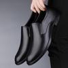 ZFTL nuevos zapatos de vestir para hombre, zapatos de negocios de cuero de vaca de talla grande para hombre, zapatos formales con cordones para hombre, zapatos de moda para hombre