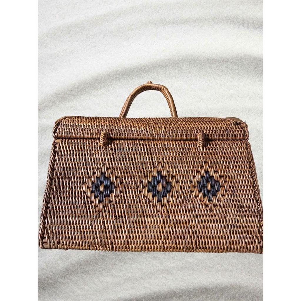 Used [New and Unused] Finest Bali Ata Bag Authentic Locally Purchased Artisan Handmade Basket Bag