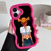 Everlasting Summer Alisa Wavy Edge TPU Mobile Phone Case for iPhone 17 16 15 14 13 12 11 Air Pro Max Plus Colorful Cover
