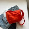 Women's Bag Minimalist Bag Plaid Tote Bag Crossbody Bag Solid Color Casual Bag