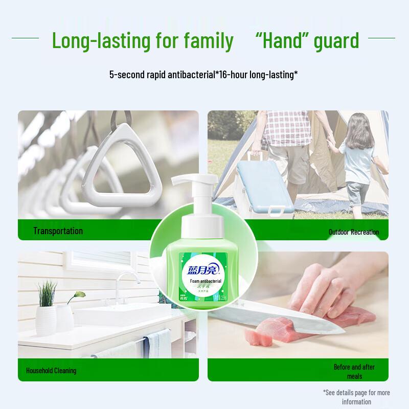 Blue Moon Aloe Foam Antibacterial Hand Soap