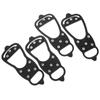 Winter Sport Shoe Cover For Women Men 2Pcs 5/8-Stud Anti-Slip Ice Claws Snow Climbing Spike Grips Crampon Cleats Boots Cover