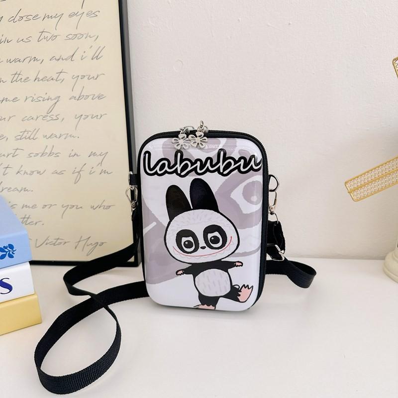 Labubu Capybara Pvc Childrens Bag With Animal Print And Cute Design For School Storage