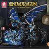 Leyi 68257-8 Ice & Fire Dragon Mecha Dinosaur Educational Building Block Model for Kids