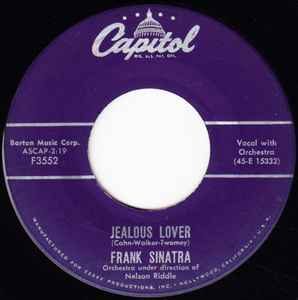 

7inch Record FRANK SINATRA - Jealous Lover / You Forgot All The F3552 CAPITOL 1956 US Jazz Used