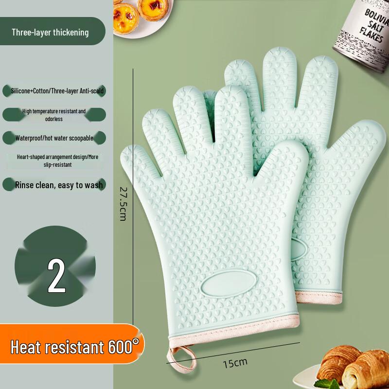 Yuzhuxun Heat Resistant Oven Gloves