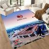 Ac Milan Area Rug Perfect For Balcony Hallway Bedrooms Entryway Antislip Carpet Decorate Offices Spiritual Gift