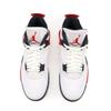 DH6927-161 Nike Air Jordan 4 Retro Red Cement Fire Black Neutral Grey (Men's)