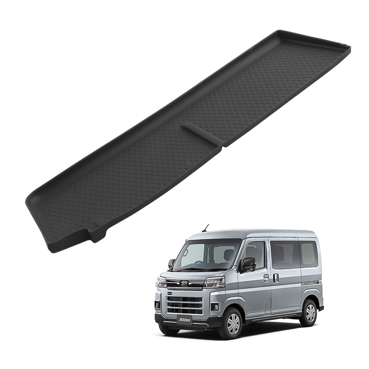 

HUAHAO Daihatsu Atrai s700v Passenger Seat Dashboard Car Storage Small Item Scratch and Stain Easy to Clean and Atrai Accessory Center Tray Tray,