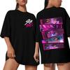 Women's Round Neck Short Sleeve T-shirt Casual Loose Top