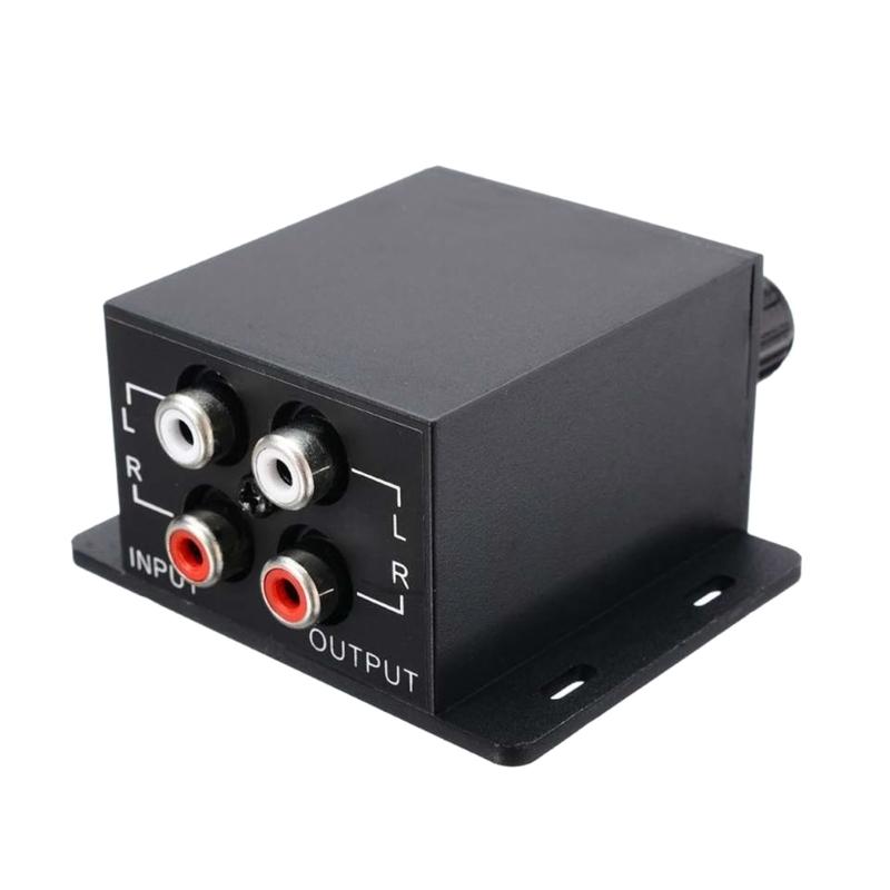 Subwoofer Bass Remote Volumes Control Knob Levels Frequency Equalizer for Car Amplifier Earbud