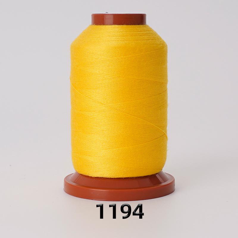 100-Color High-Speed Polyester Sewing Thread, 1100 Yards, Two-Ply, Fine and Durable for Hand and Machine Use.