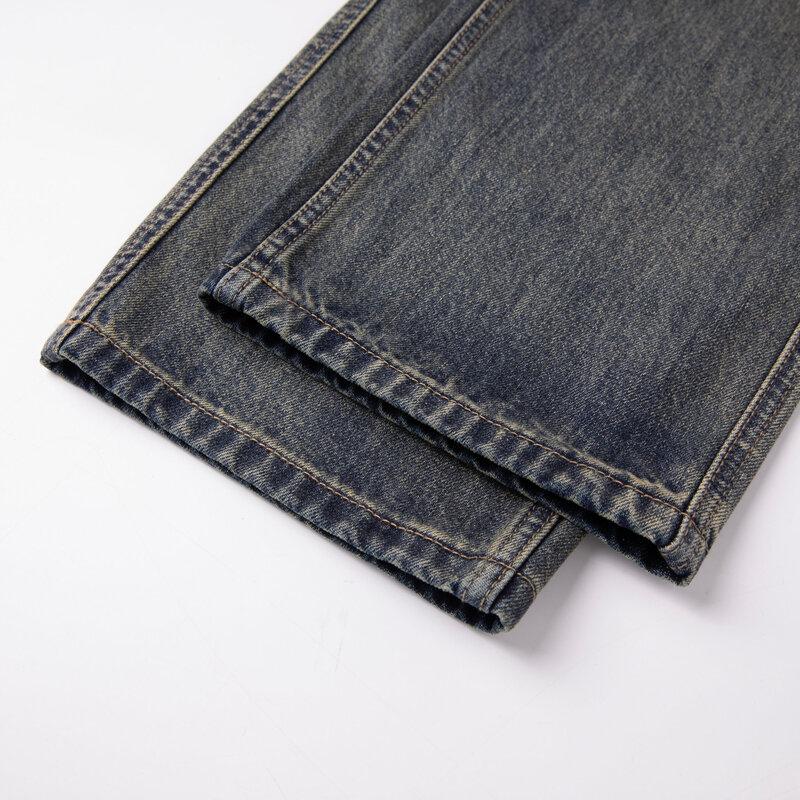 CHOCOOLATE i.t Vintage Distressed Loose Straight Jeans