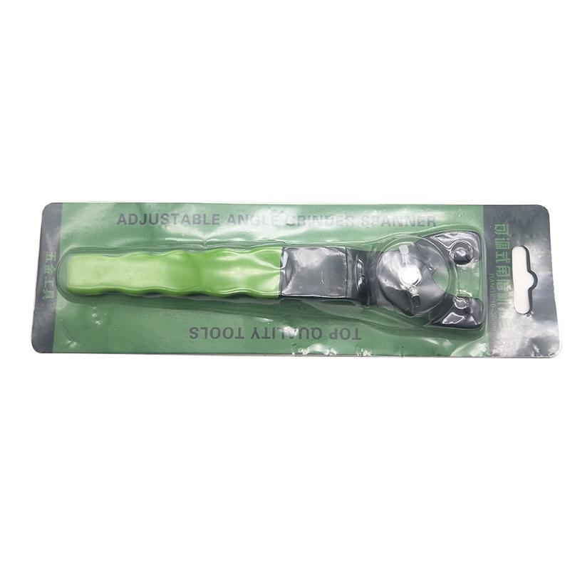 Leather Style Non-slip Angle Grinder Wrench with Adjustable Handle for Power Tool Polishing.