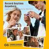 Portachiavi Mini Fotocamera a Pollice Portatile Mini Action Camera Retrò Schermo Display Lcd Ripresa Video Registrazione Video HD 1080P