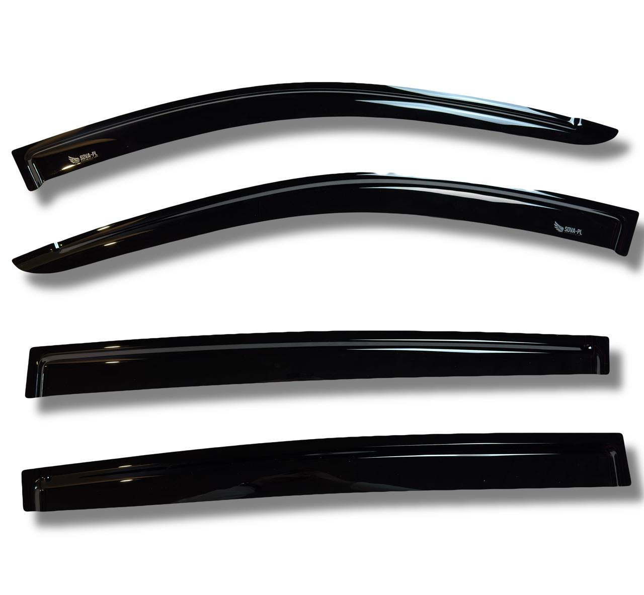 Adhesive exterior deflectors Skoda Octavia 2