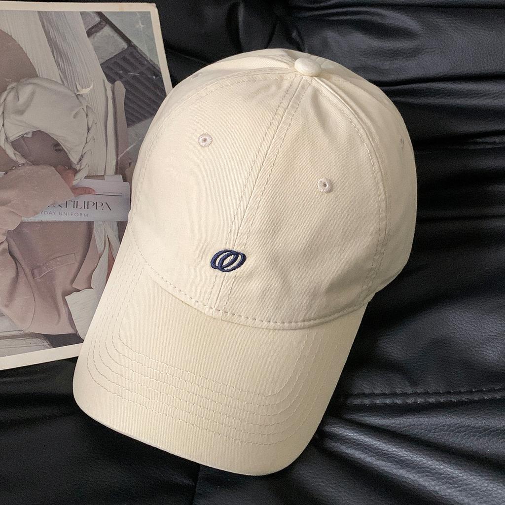 Fashion Hat Plain Artifact Show Face Small Cap Men's and Women's Korean Version Versatile Sunscreen Casual Out of the Street Soft Top Baseball Hat