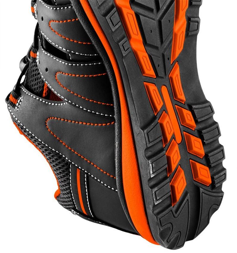 S1 Sra Work Sandals Composite Toe Cap Size 45 - T N82-079-45