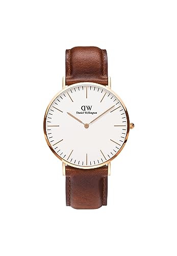 

[Официальный магазин/2 года гарантии/Оригинальный импорт] Часы Daniel Wellington DW Classic St Mawes 36 мм для мужчин и женщин. Стильный и популярный роскошный кожаный