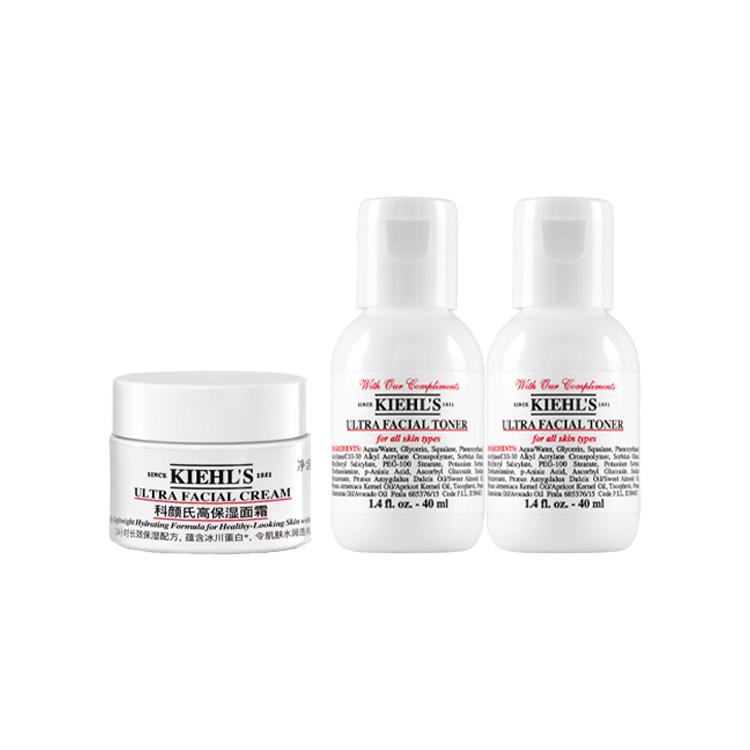 

Kiehl s Ultra Facial Cream And Toner Sample Set Cream14ml + Toner 40ml*2