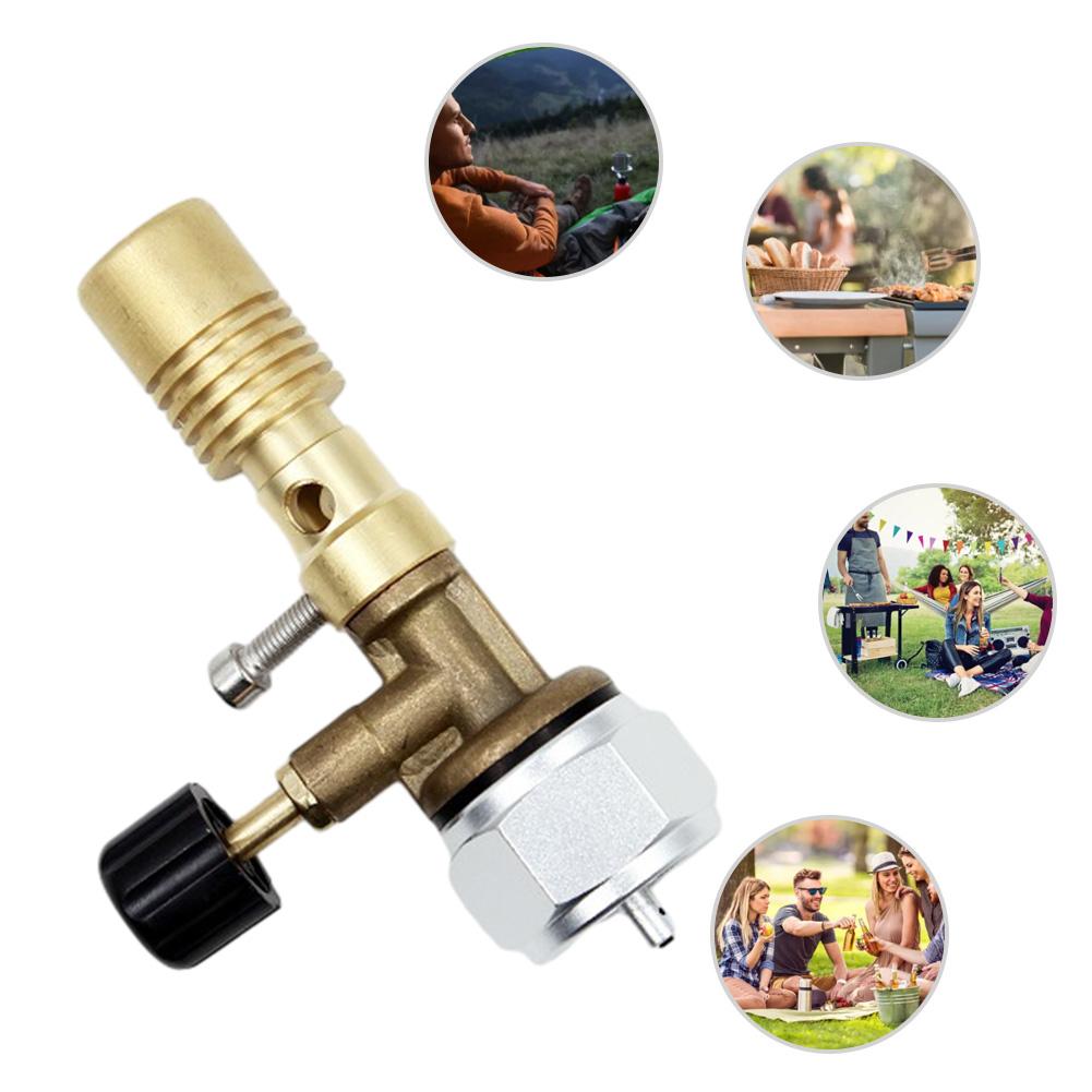 Portable Propane Bunsen Burners Brass Blowtorch Heating Gas Adjustment Propane Torch Head Dental/Lab/Medicine/Hardware Heating