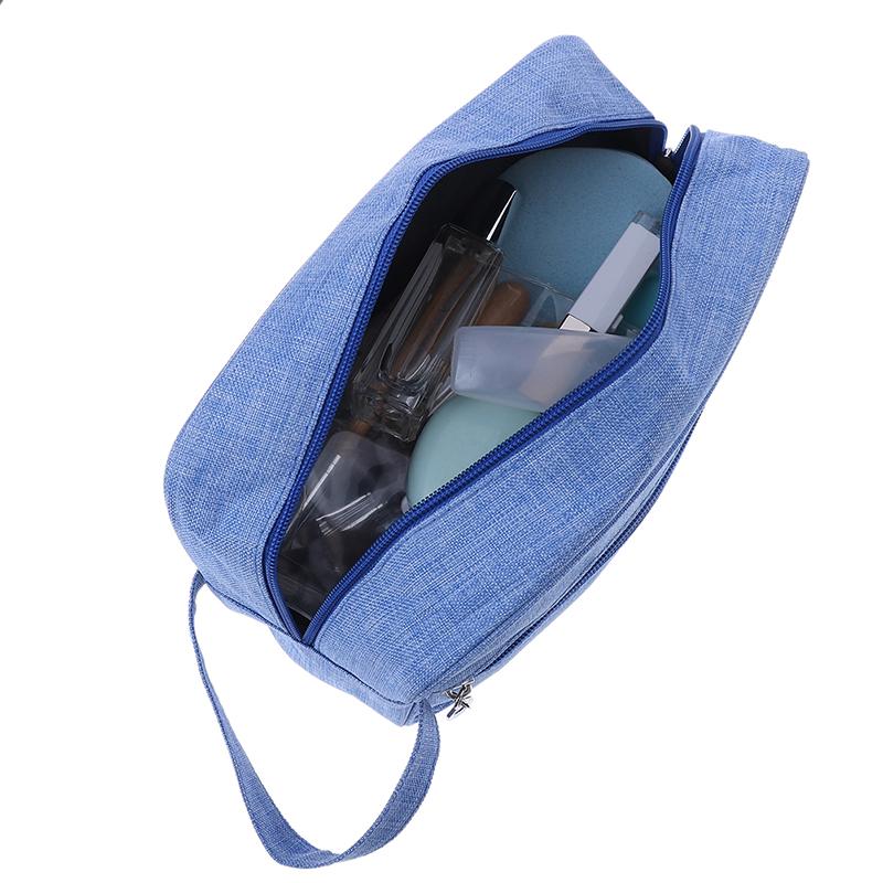 Women Men Cosmetic Canvas Case Makeup Bag Women Travel Waterproof Toilet Bags