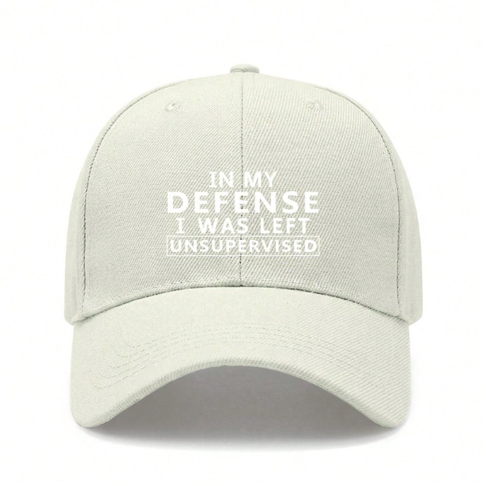 Beige Letter Print Baseball Cap - Adjustable Unisex Soft Fabric Baseball Hat For Daily Wear Outdoor Sports Sun Protection