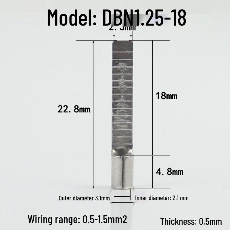

DBN Bare Wire Copper Terminals (Pre-Insulated)