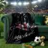 Michael Hat Throws Blanket Flannel Blankets Plush for Couch Bed Gifts for Men Women Travel picnic blanket Christmas fan gifts
