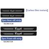 JCYEV1 Car Carbon Fiber Threshold Protective Film Anti Scratch Waterproof Car Stickers Decoration For Alfa Romeo Tonale Car Accessorie