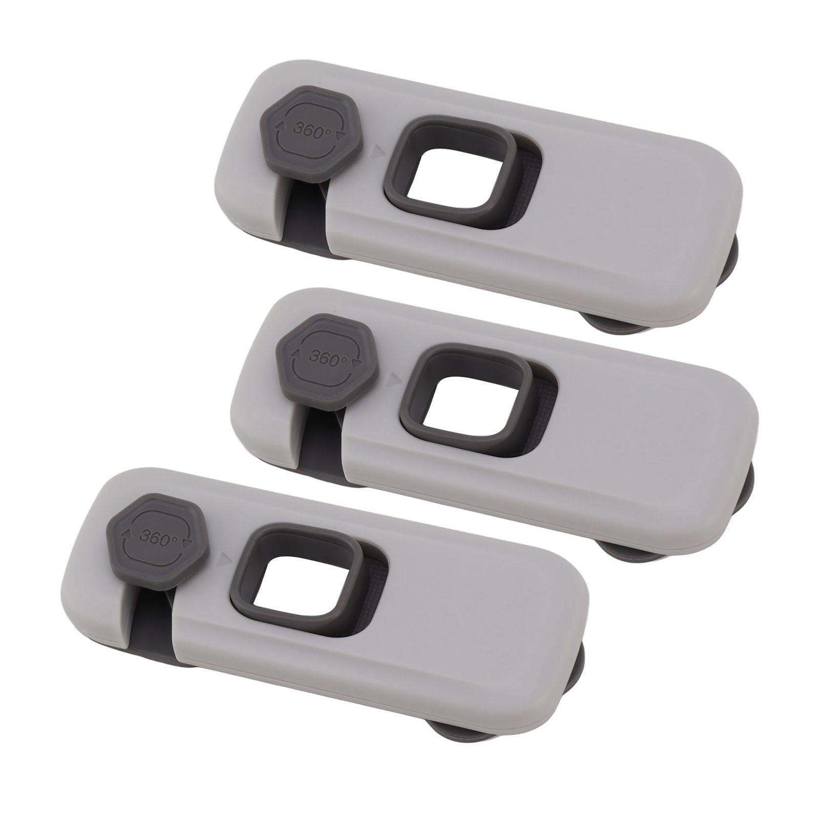 

5PCS Children Lock Protective Adhesive Security Child Lock for Drawer Refrigerator