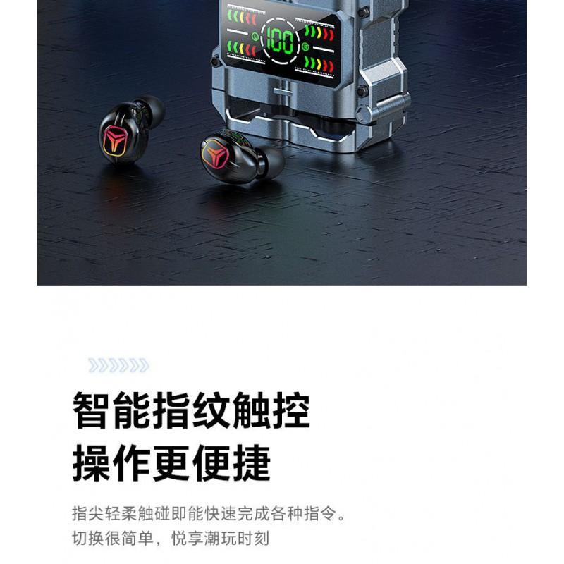 M60 Gaming Wireless Bluetooth Earbuds With Long Battery Life Dual Device Pairing Clip-On Design Custom Mold