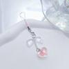 Y2K Heart Bowknot Pendant Phone Strap Portable Hanging Lanyard for Girls Women