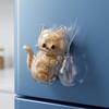 Creative Pet Hair Keepsake Box Transparent Cat Hair Storage Box  for Dog Cat Hair
