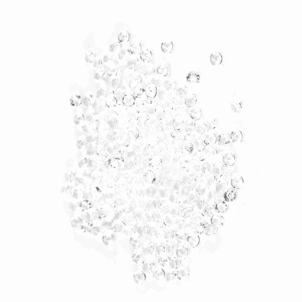 1000Pcs/Bag 3mm Acrylic Beads Vase Filler Wedding Party Decor DIY Accessories Transparent