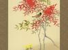 Kaitakudo Arte de Pendurar Auspicioso Nanden Felicidade e Longevidade x Rolo, (Céu da Sorte) - (Caixa de Paulownia) (190cm 54.5cm)