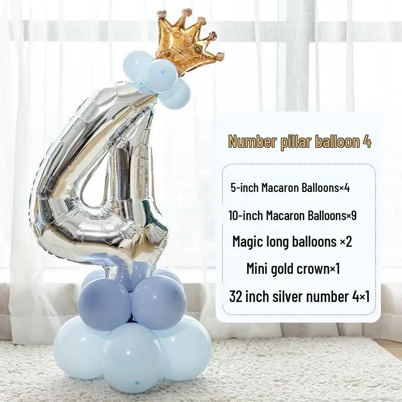 Złote Balony z Cyframi na Urodziny i Imprezy