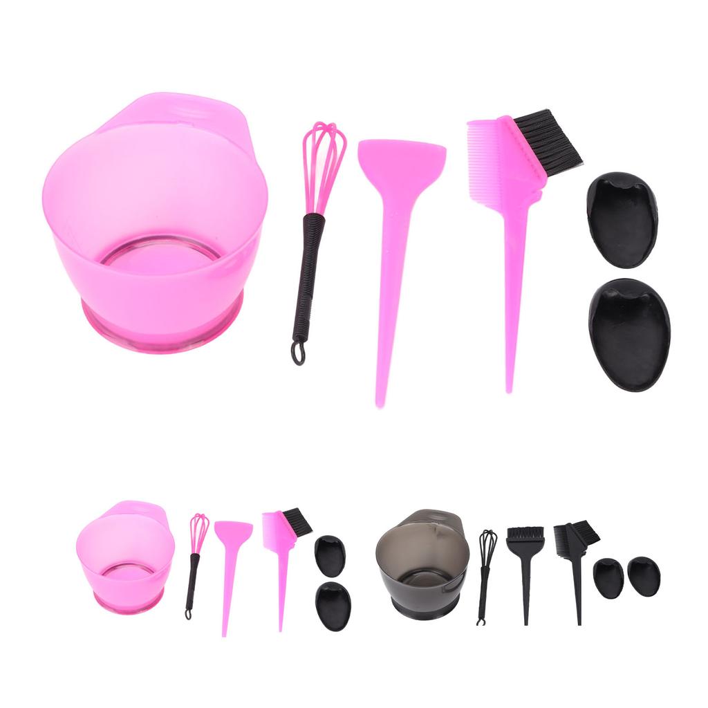 Hair Coloring Dyeing Kit Professional Salon Portable Ear  Dye Brush Mixing Bowl Tool Set