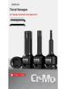 1/2" Air Impact Wrench with Integrated T30 Internal Hexalobular Bit Socket Set