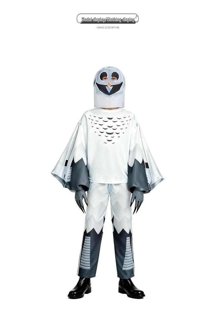 Halloween 99 Nights Deer Monster Jumpsuit - Children's Bat & Owl Cosplay Costume
