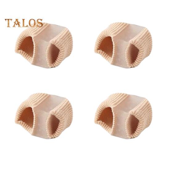 Zehenglätter, rutschfester Zehentrenner mit Doppelring für überlappende Zehen und Hallux Valgus, lindert Fußschmerzen, orthopädischer Ballenzehen-Korrektor für den ganzen Tag