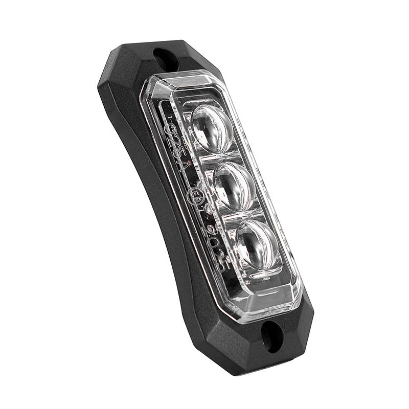 2Pcs Trailer Led Lights Truck Marker Side Lighting Lamp 2/3Led Car Van Pickup Lorry Grille Warning Clearance Side Marker Lights