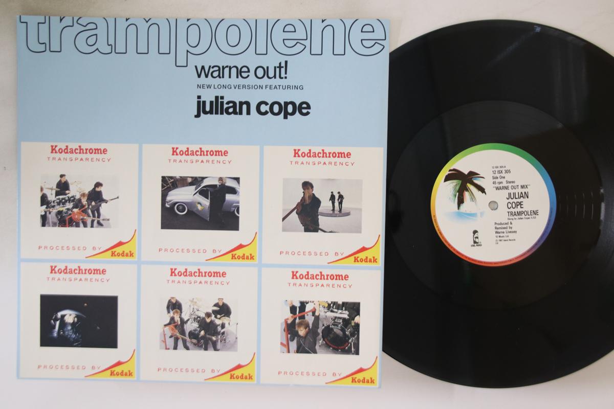 

12inch Record JULIAN COPE - Trampolene 12ISX305 ISLAND 1987 UK Rock Used
