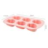 6 Cavity Fruit Shape Chocolate Candy Molds Watermelon Strawberry Lemon Pineapple Fruit Silicone Mold Ice Cube Tray