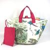 Animal Pannier Platge Bag Tote Bag with Pouch Hand Bag