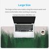 Mouse Pad Green Forest Gaming XL Large Home Computer Mousepad XXL Playmat Natural Rubber Office Soft PC Table Mat Mouse Mats